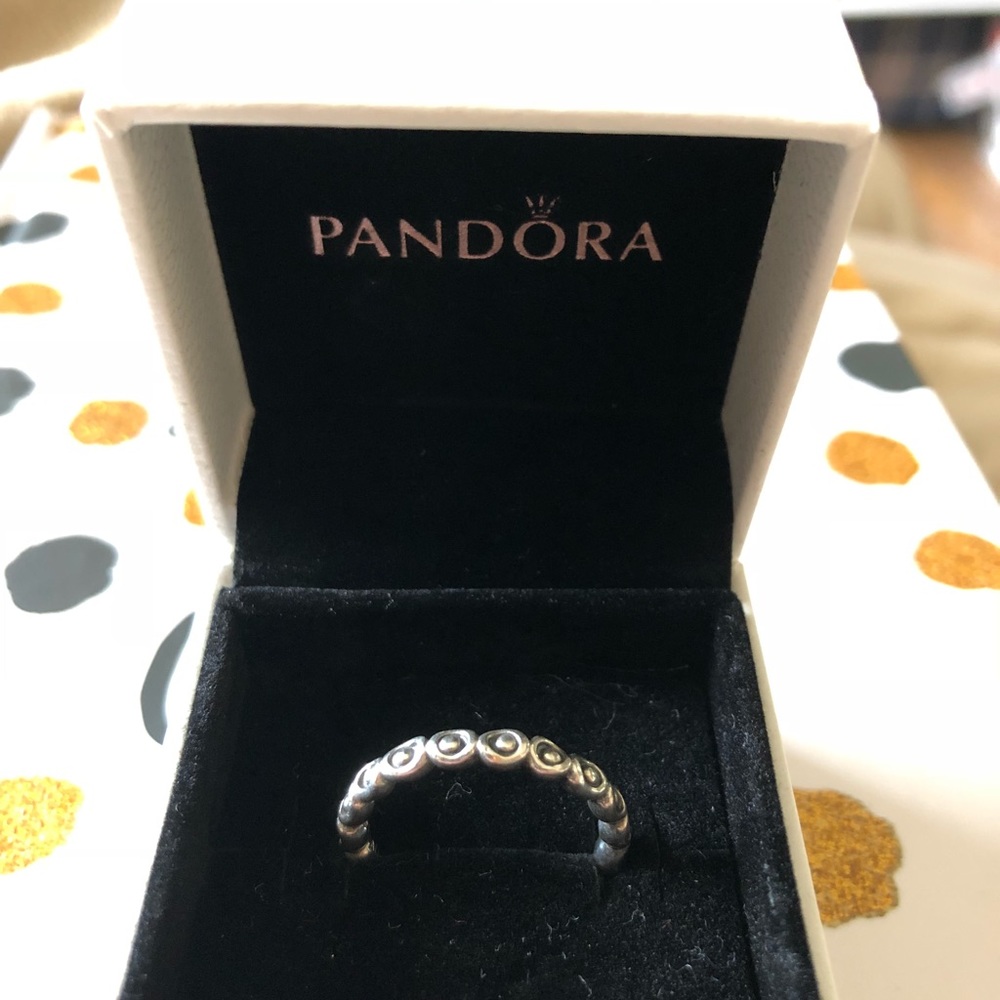 • PANDORA • ring, celebration stackable ring